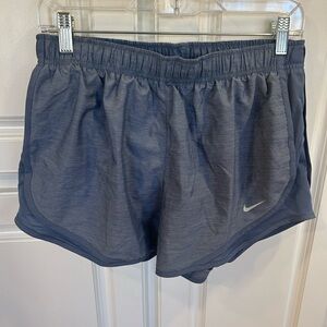 Nike Women's blue Athletic Shorts tempo dri-fit large running shorts